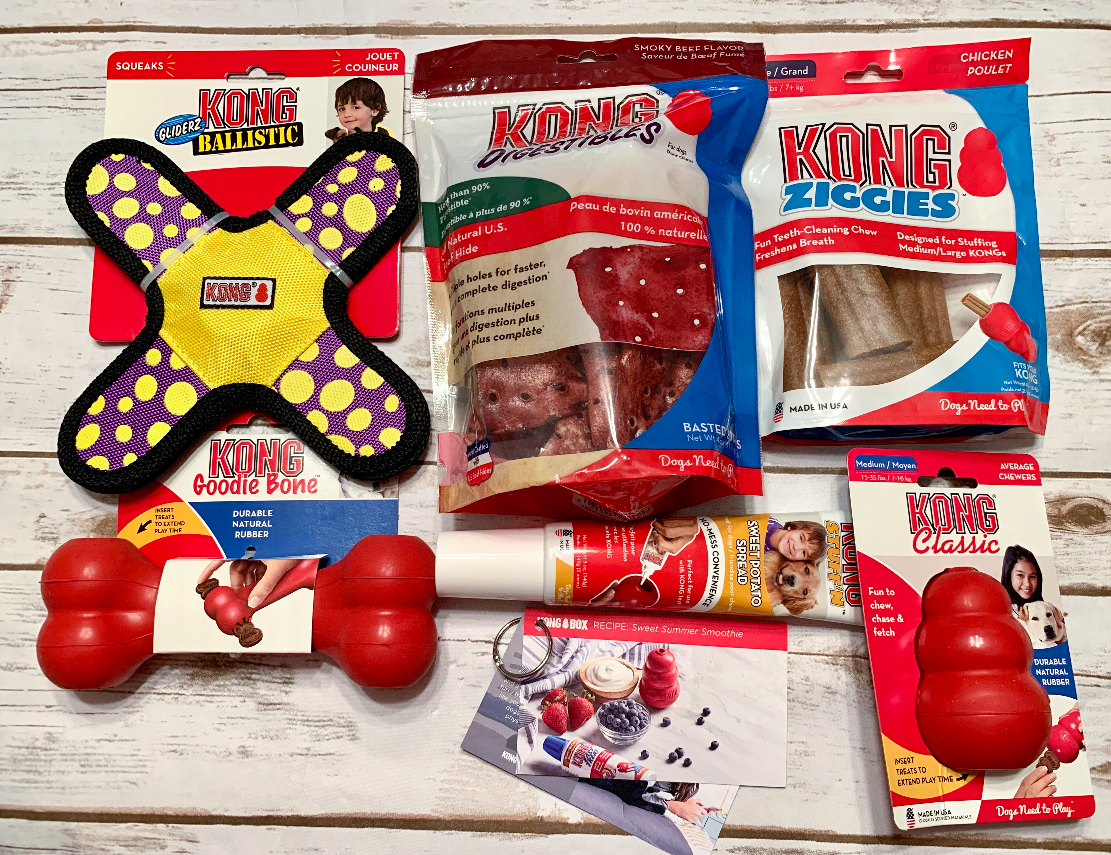 KONG Box Contents